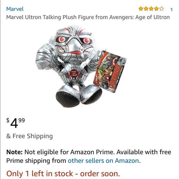 Plush toys 7 total - Picture 3 of 4